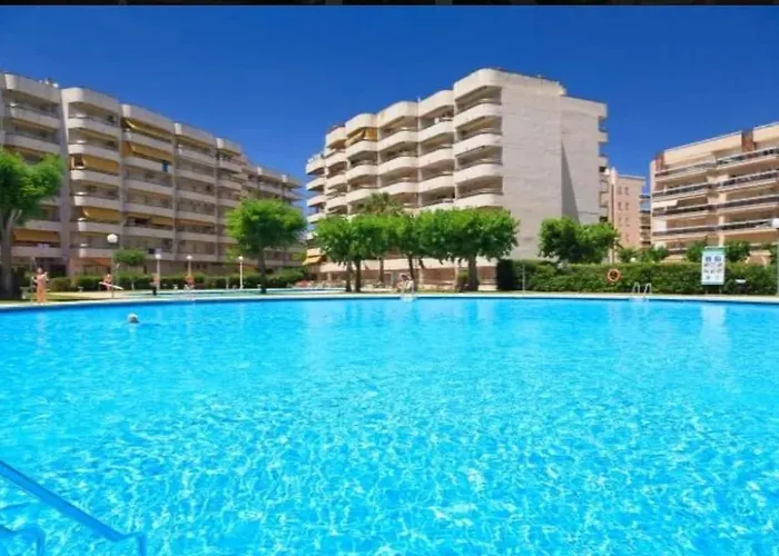 Apartamento En Salou Con 3 Piscinas Junto A Port Aventura